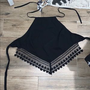 Black halter Top